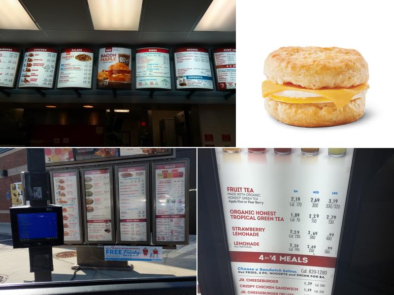 Wendy's Menu