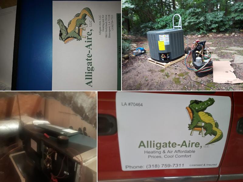alligate-aire,llc air conditioning and heating