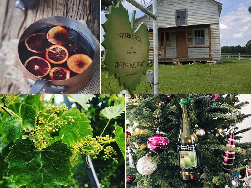 Three Sisters of Shiney Rock Winery