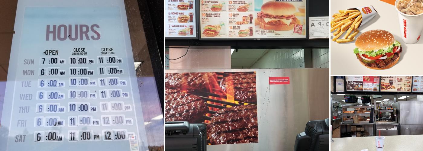 Burger King Menu