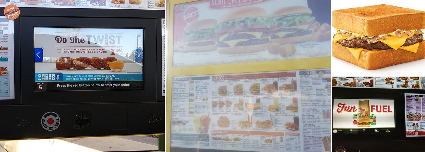 Sonic Drive-In Menu