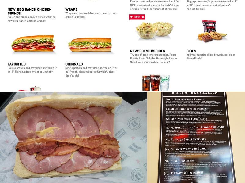 Jimmy John's Menu