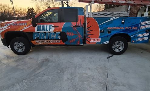 HALF PRICE HEATING AND COOLING