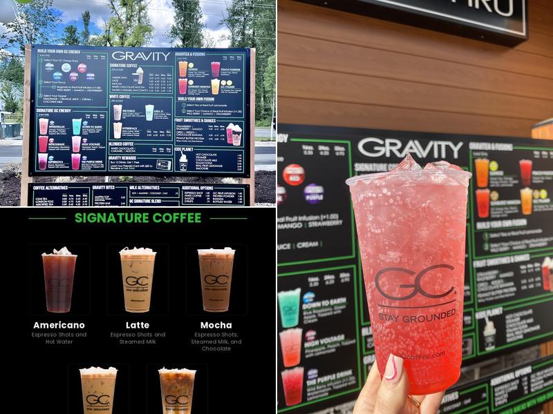 Gravity Coffee Menu