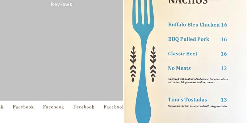 Red Cedar Menu