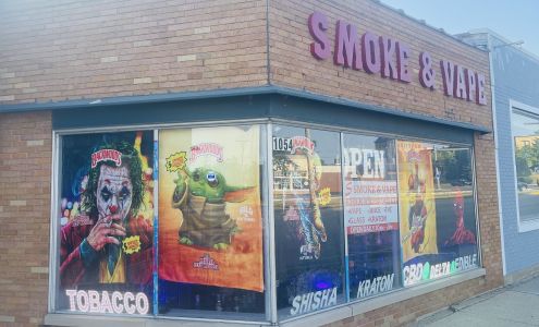 S Smoke & Vape Glass Kratom CBD THC & Exotic Snacks