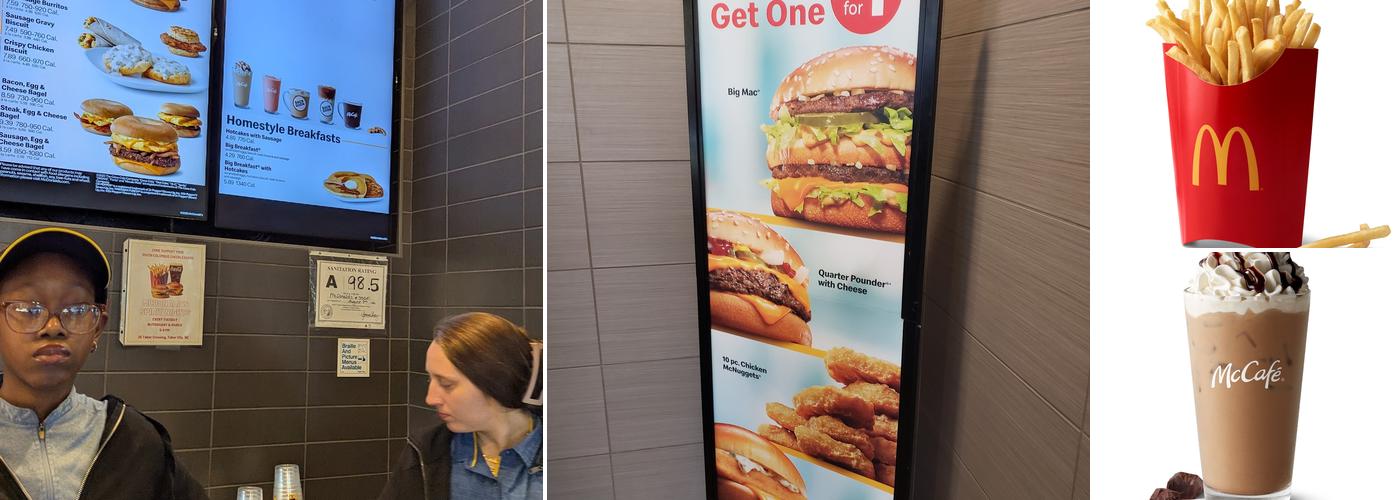 McDonald's Menu