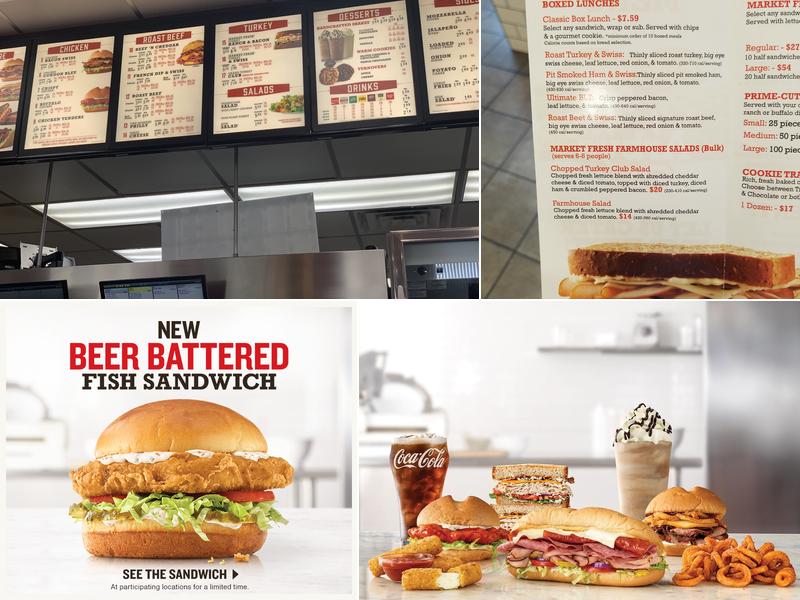 Arby's Menu