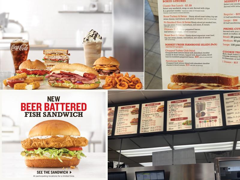 Arby's Menu