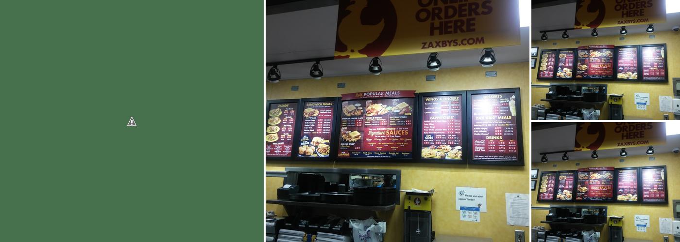 Zaxbys Chicken Fingers & Buffalo Wings Menu