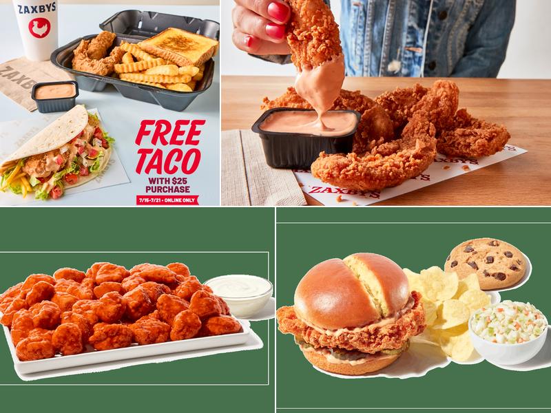 Zaxbys Chicken Fingers & Buffalo Wings