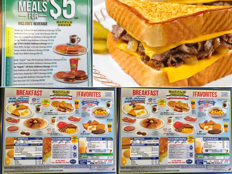 Waffle House Menu