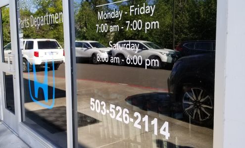 Beaverton Honda Parts Department