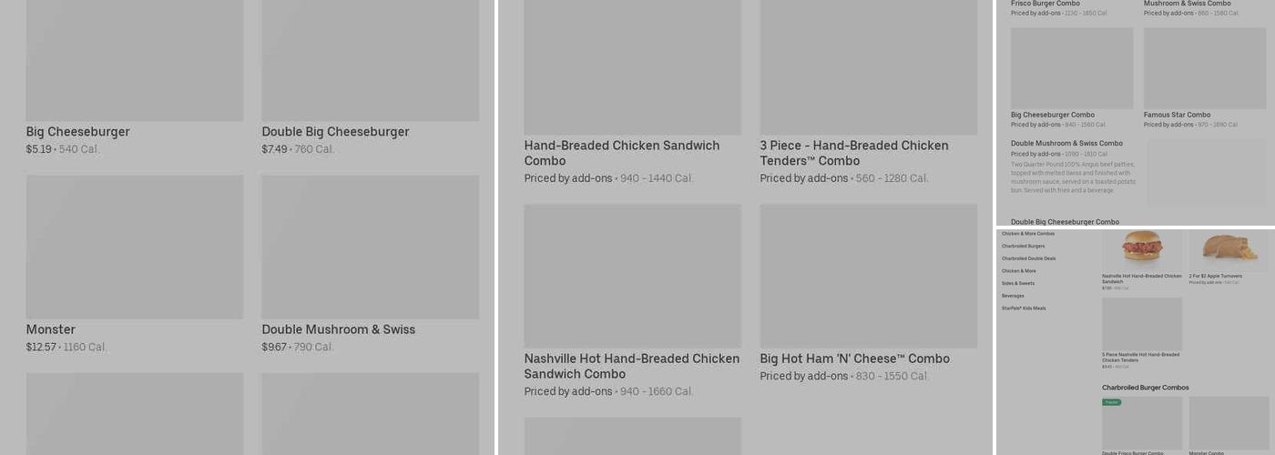 Hardee’s Menu