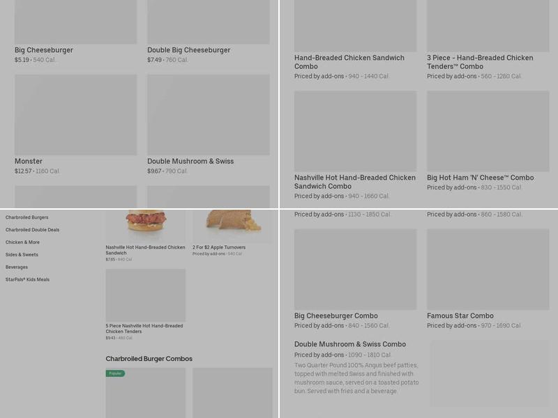 Hardee’s Menu