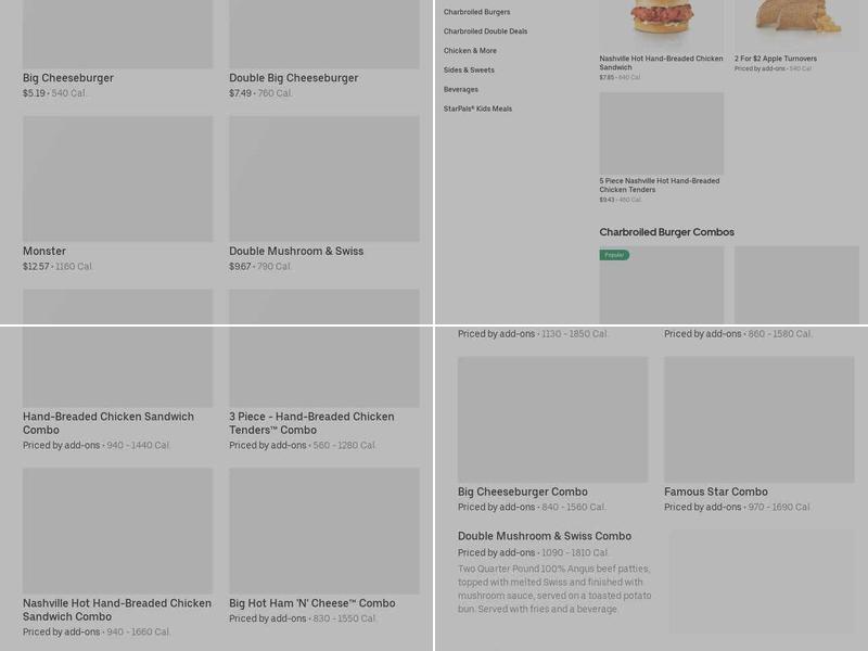Hardee’s Menu