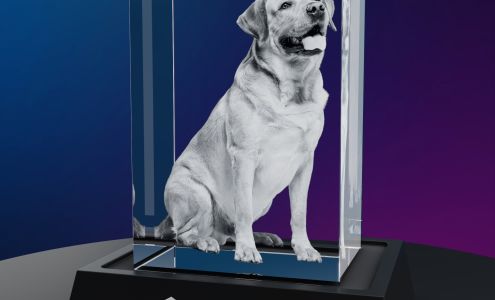 3D Crystal Gift - Personalized 3D Crystal Photo Gifts, Memorials & Awards