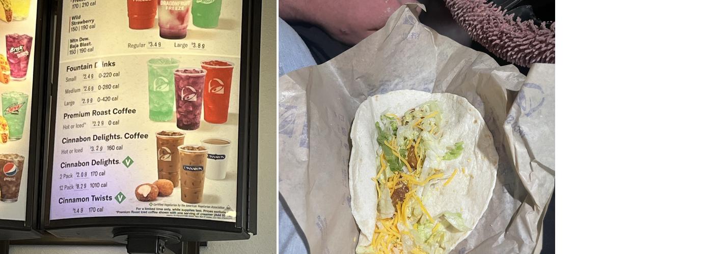 Taco Bell Menu