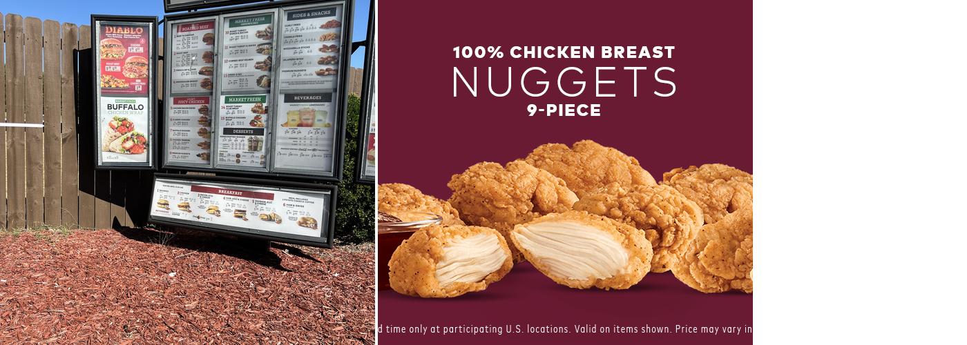 Arby's Menu