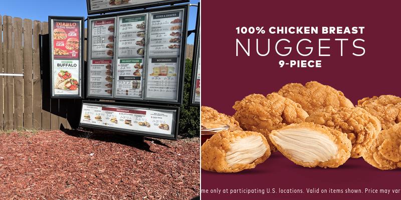 Arby's Menu