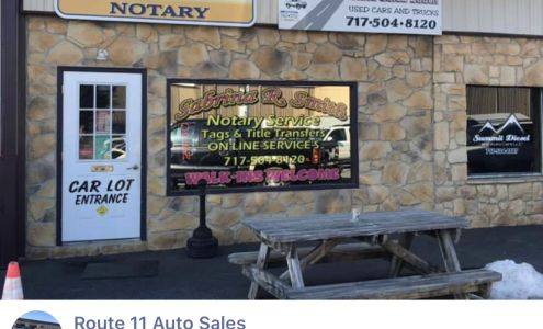 Route 11 Auto Sales South & Sabrina Smith's Notary Service