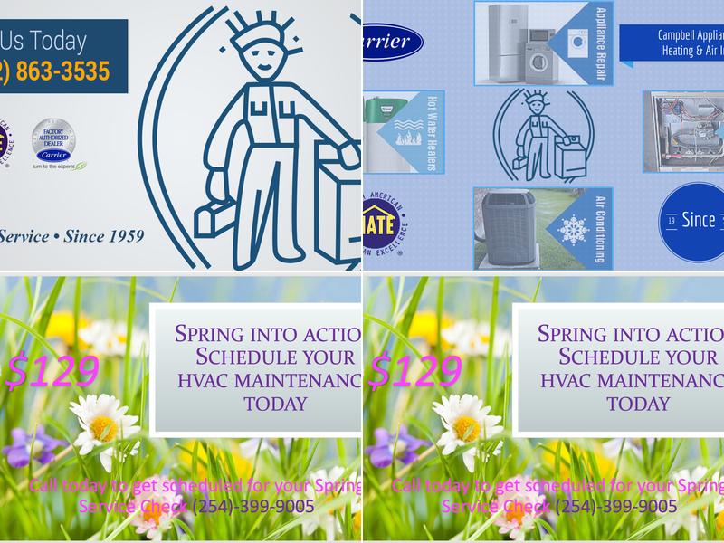 Campbell Appliance Heating and Air Inc