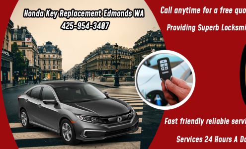Honda Key Replacement Edmonds WA