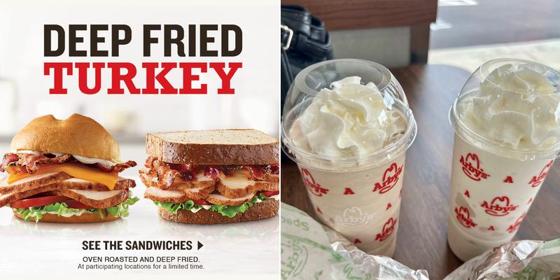 Arby's Menu