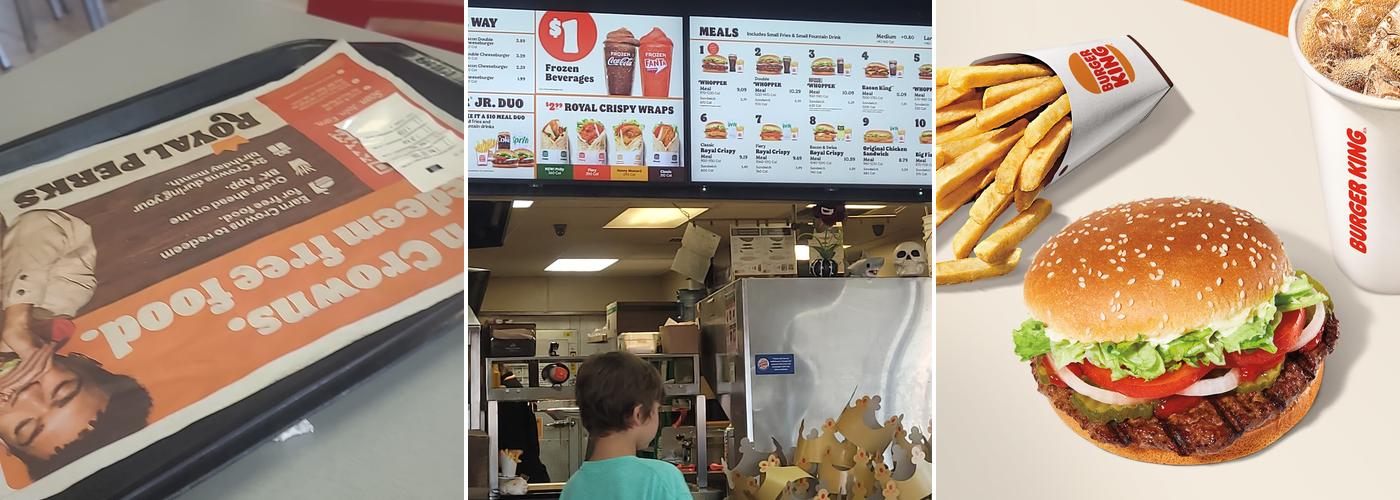 Burger King Menu