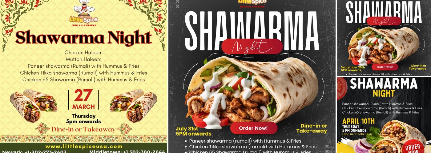 Little spice Indian Cuisine Menu