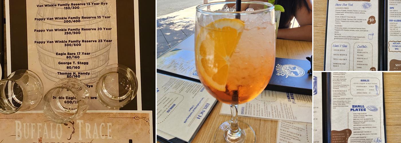 The Lounge on Oak Menu