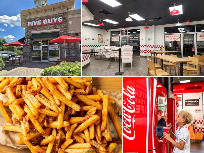 Five Guys 301 Steven B Tanger Blvd Suite 299, Commerce