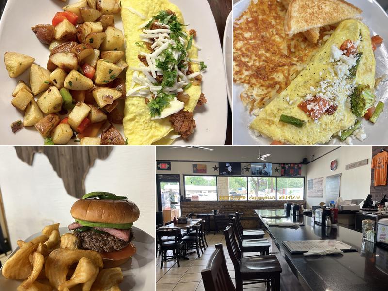 Texas Toast Breakfast and Burgers