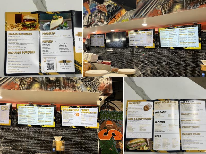 Over the Cuse Deli and Grill Menu