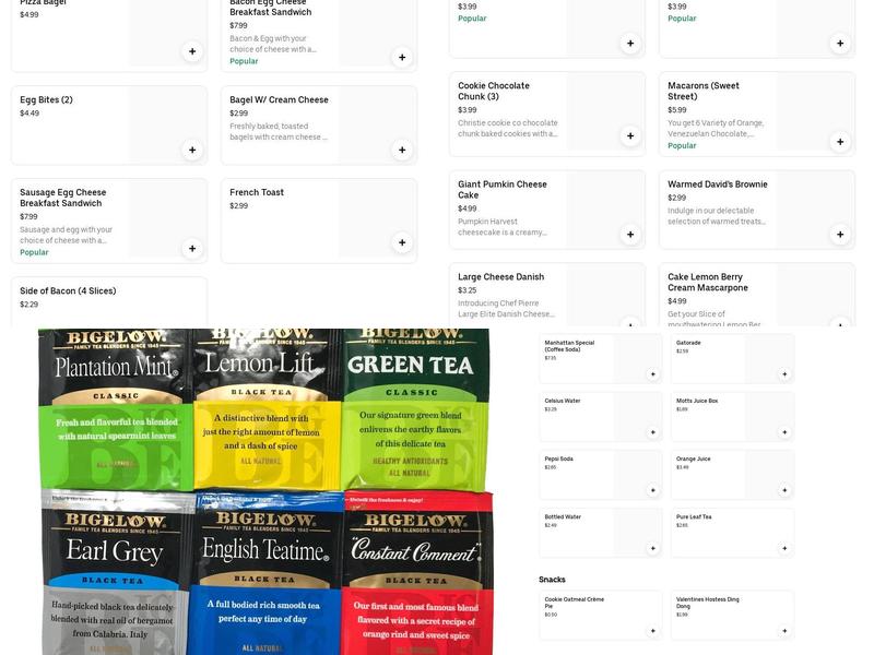 Liberty Brew Coffee Menu