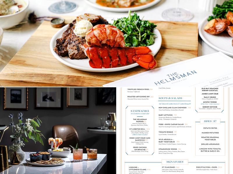 Helmsman Kitchen & Bar Menu