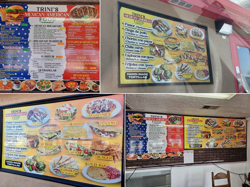 Trini's Mexican Restaurant Menu