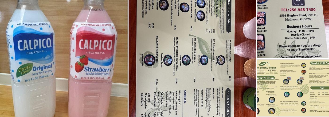 Aloha Ramen House Menu