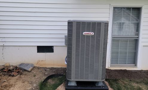 Valley service heating and cooling