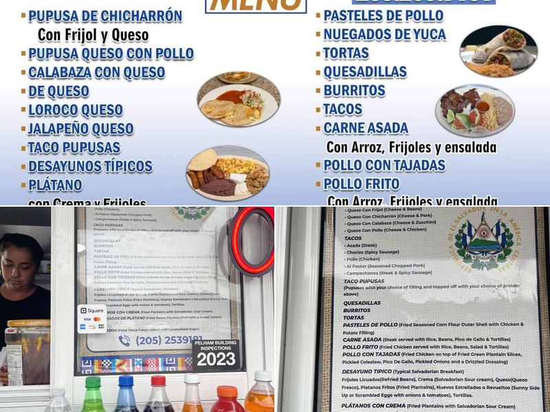 Pupuseria Lupita Menu