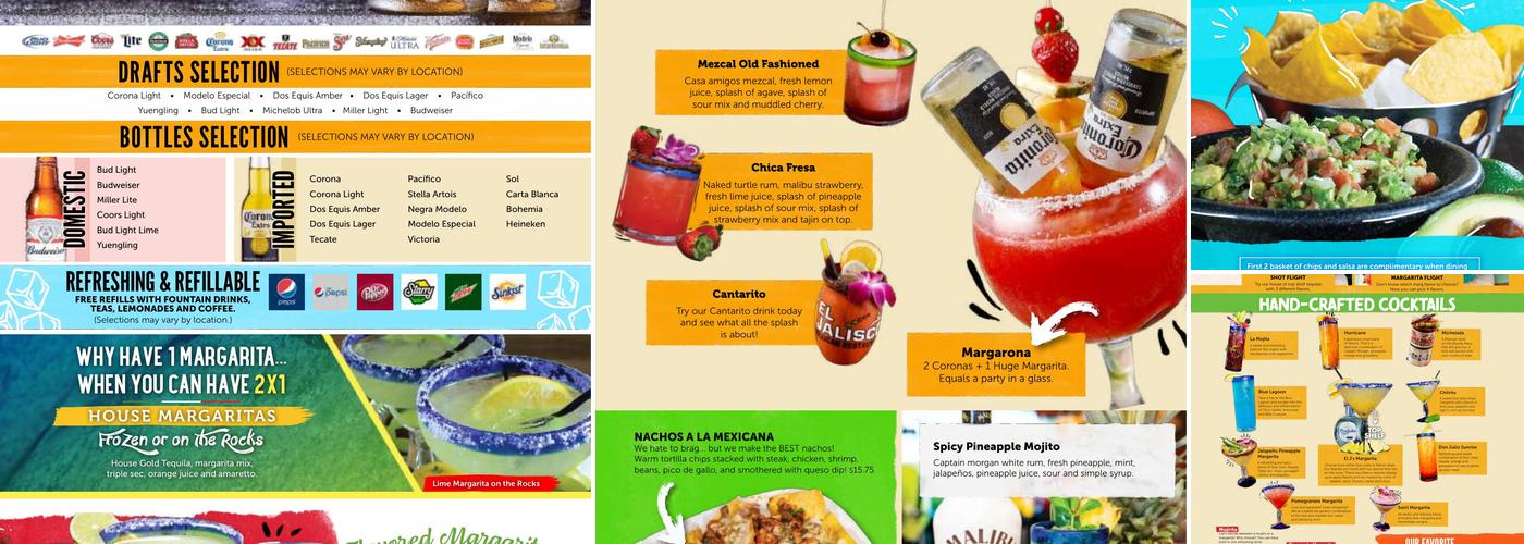 El Jalisco Navarre Menu