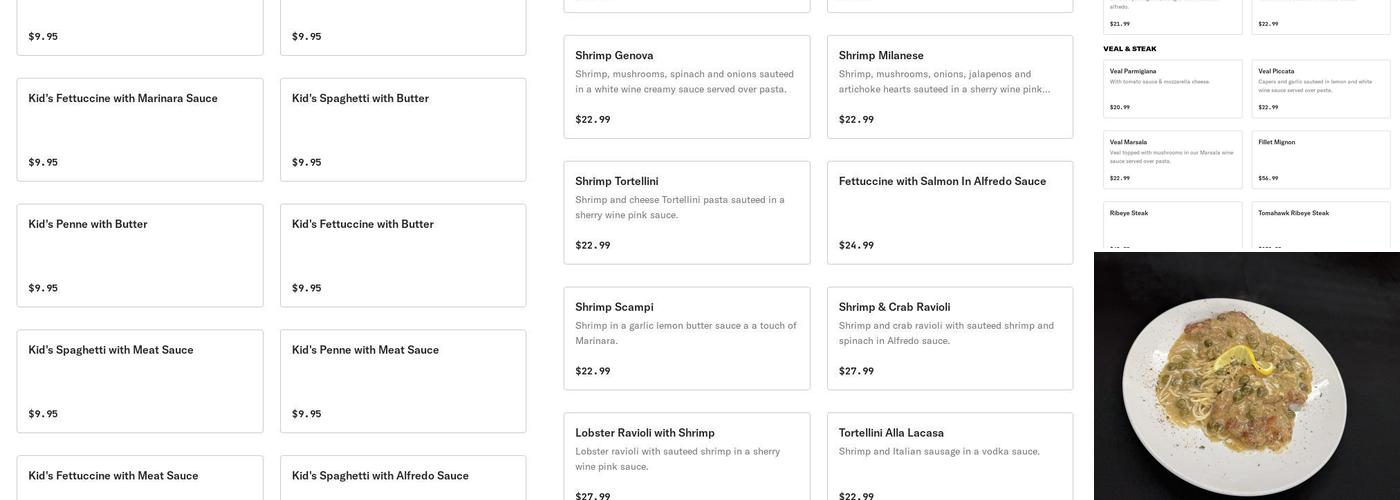 Tito’s La Casa Menu