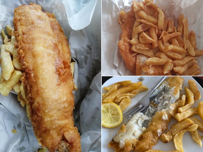 On The Hook fish and chips