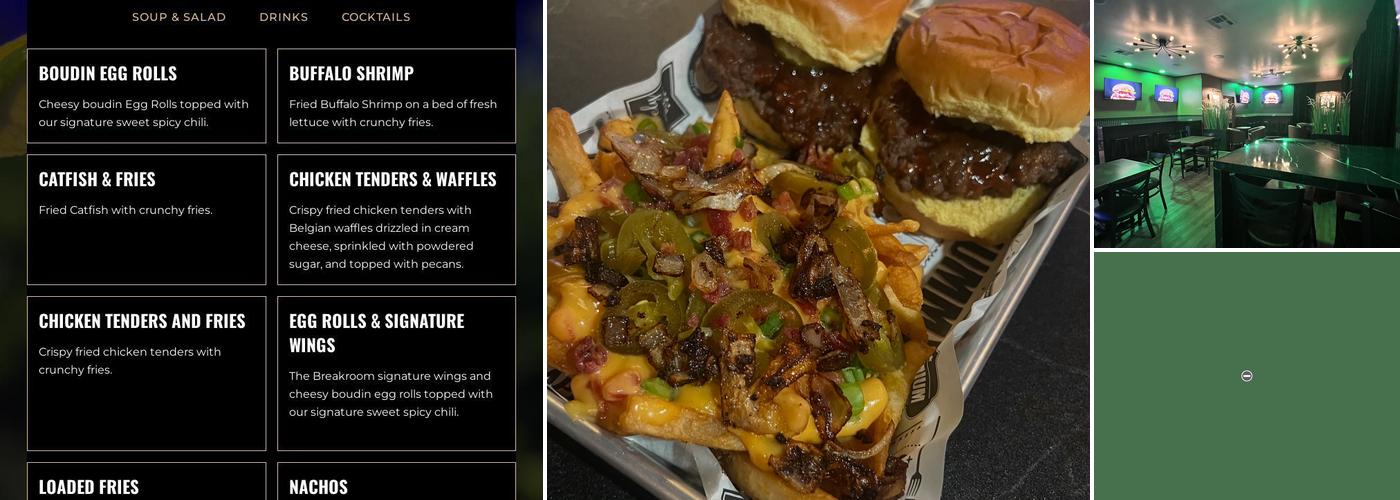 The BreakRoom Menu