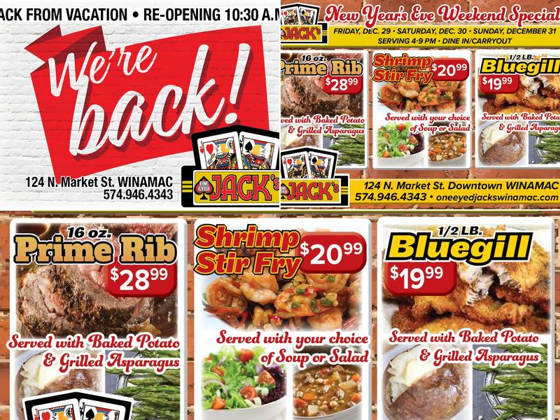 Jack's Celebration Station 101 E Main St, Winamac