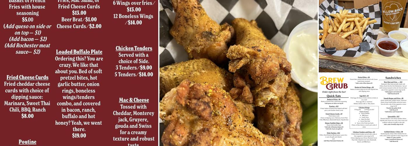 BrewGrub Menu