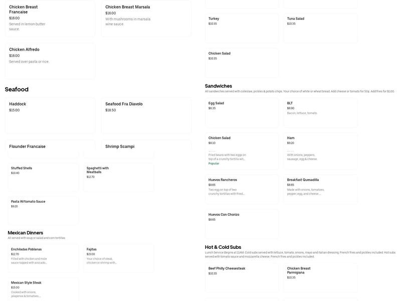 Hibachi Xpress Menu
