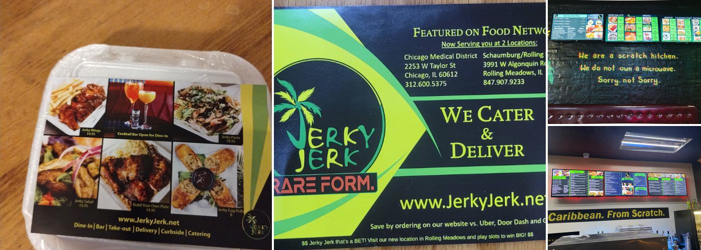 Jerky Jerk Rolling Meadows Menu