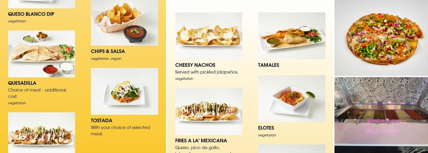 Taco Maya Menu