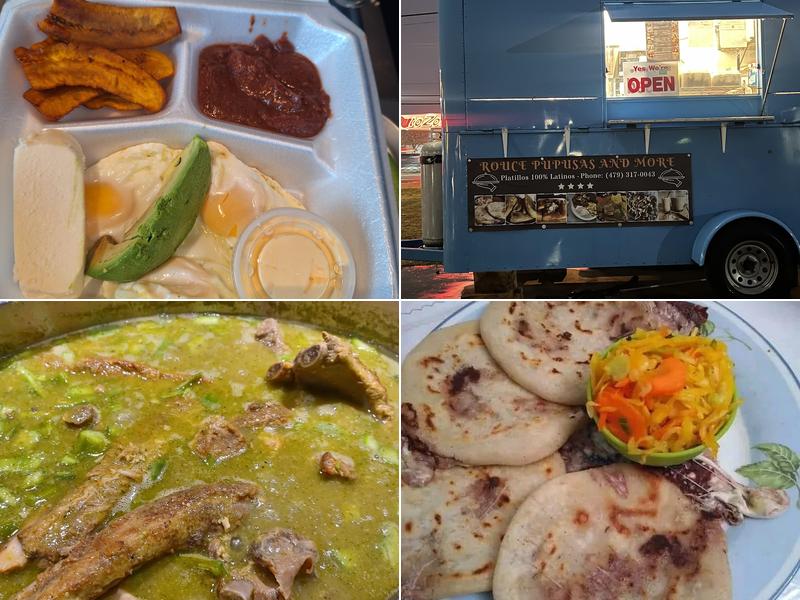 Rouce pupusas and more 2412 E Main St, Russellville